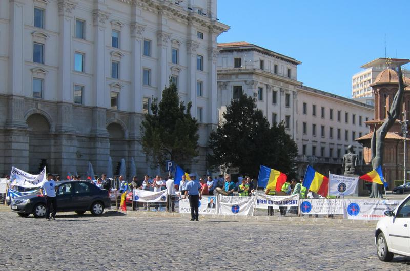 Protest in fata MAI, Foto: Hotnews