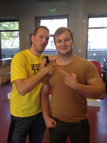 Ciprian Catunescu si Vlad Coste, Foto: Hotnews