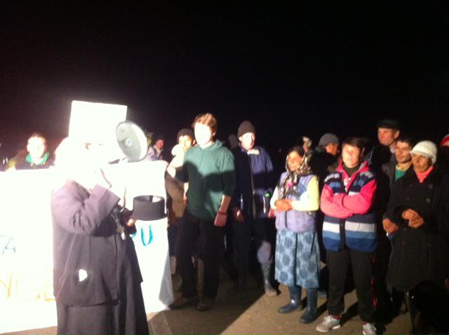 Proteste la Pungesti, Foto: Hotnews