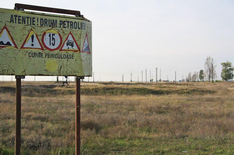 Campul petrolier de langa Izvoarele, jduetul Galati, Foto: Hotnews