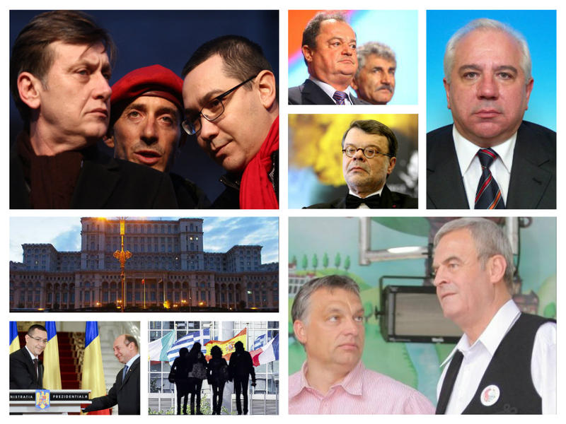 Politic show, Foto: Colaj foto