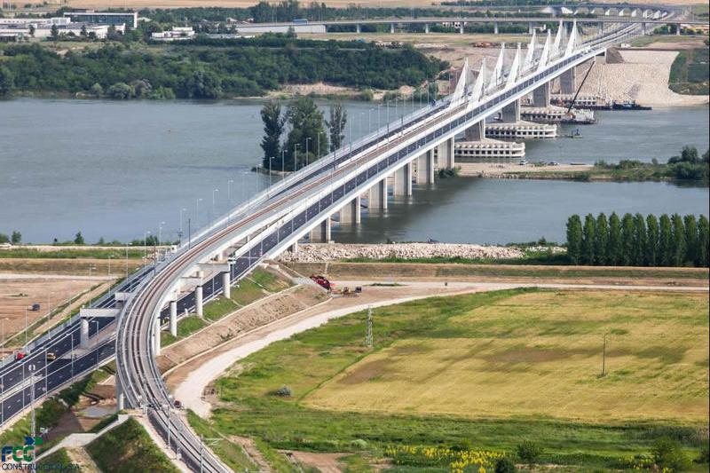 Calea ferata pana la podul Calafat-Vidin va fi reabilitata cu fondurie europene, Foto: DanubeBridge2.com