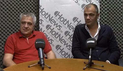 Dr. Gabriel Gogescu si dr. Radu Ionescu, in studioul HotNews.ro:MedLive, Foto: Hotnews