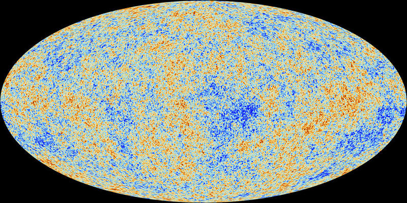 Universul vazut de Telescopul Planck: Harta radiatiei cosmice de fundal, Foto: ESA si Planck Collaboration