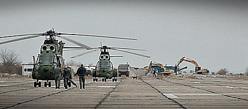 Elicoptere militare la Deveselu, Foto: Hotnews