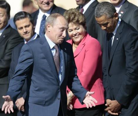 Vladimir Putin si Barack Obama, in 2013, Foto: Agerpres/AP