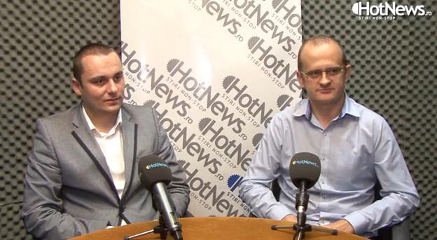 George Cozos si Zoli Herczeg - Microsoft Romania, Foto: Hotnews