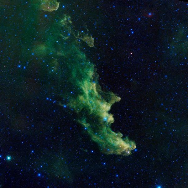 Nebuloasa "Capul Vrajitoarei", Foto: NASA/JPL-Caltech