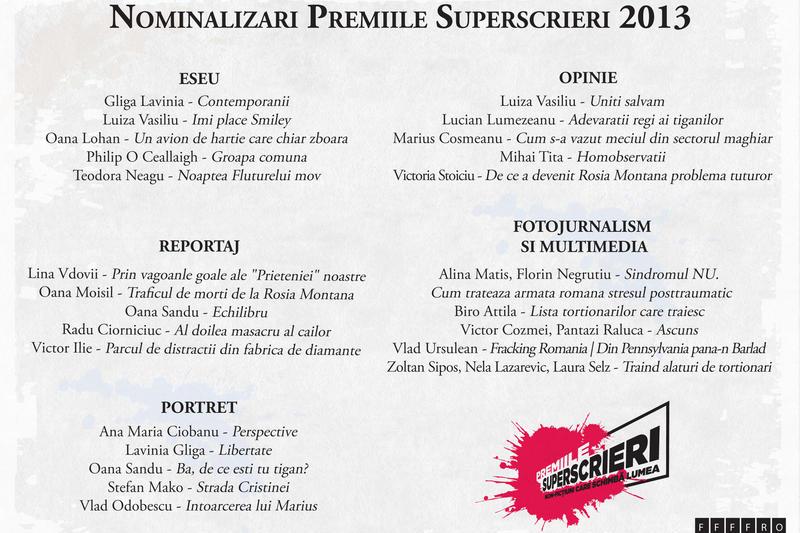 NOMINALIZARI-Superscrieri-2013, Foto: Hotnews