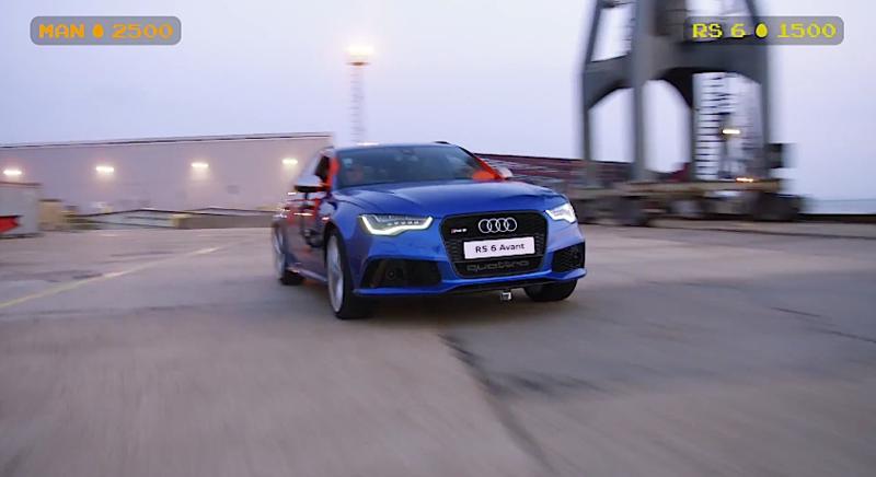 Audi RS 6 Avant, Foto: Captura YouTube