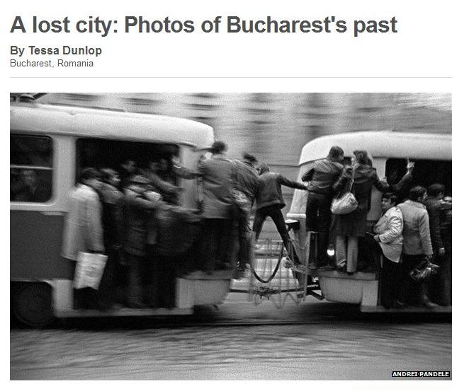 Un oras pierdut: Imagini din trecutul Bucurestiului, Foto: Captura BBC, foto - Andrei Pandele