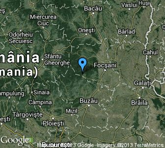 Epicentrul cutremurului din noaptea de simata spre duminica, Foto: Institutul de Fizica a Pamantului