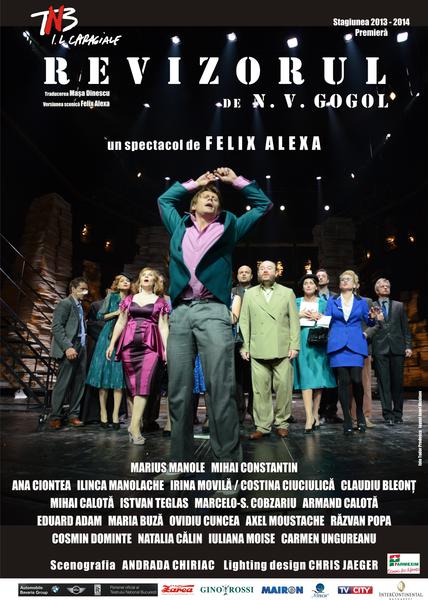 Revizorul, Foto: Afis TNB