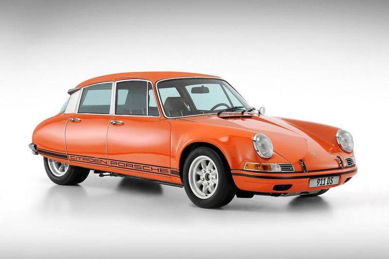 Citroen DS Porsche 911, Foto: brandpowder.com