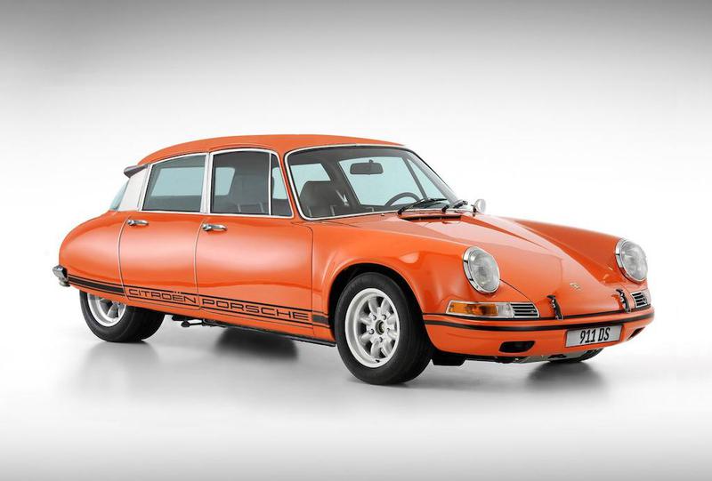 Citroen DS Porsche 911, Foto: brandpowder.com