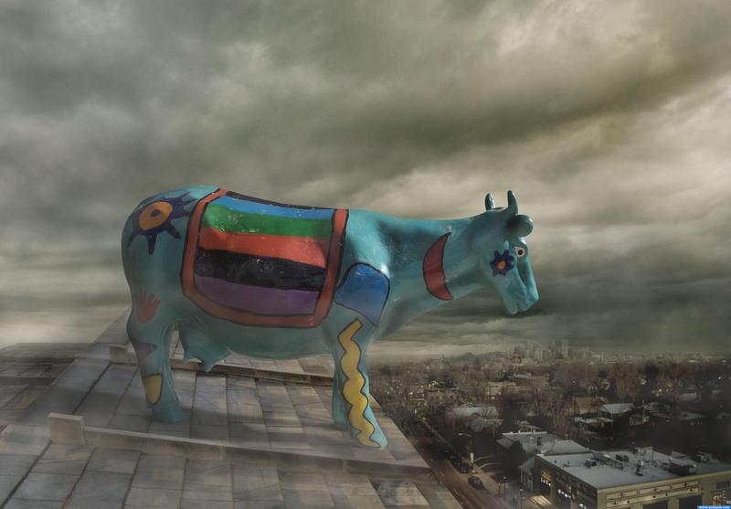 blue_cow, Foto: Muzart Grafica
