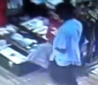 Furt din magazin, Foto: Captura YouTube