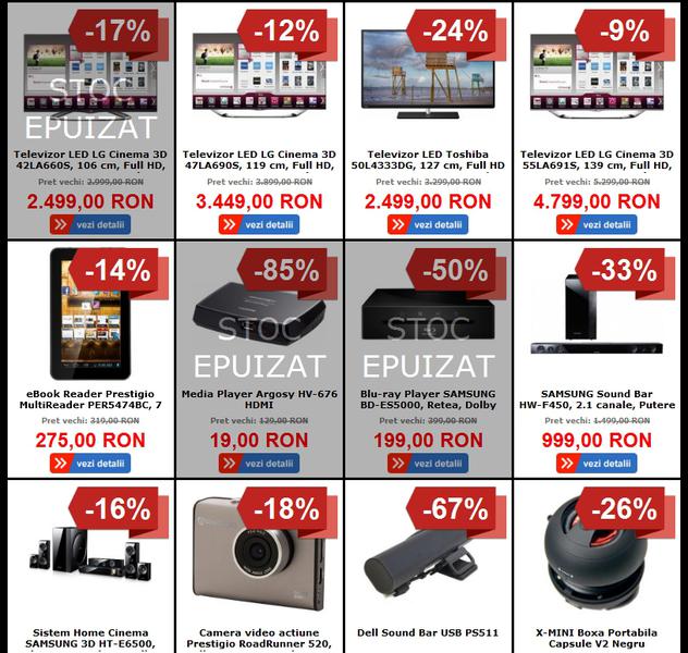 Reducerile promise au atins si 85%, Foto: -