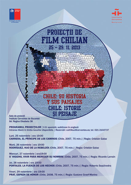 Cartel Cine Chileno, Foto: Instituto Cervantes