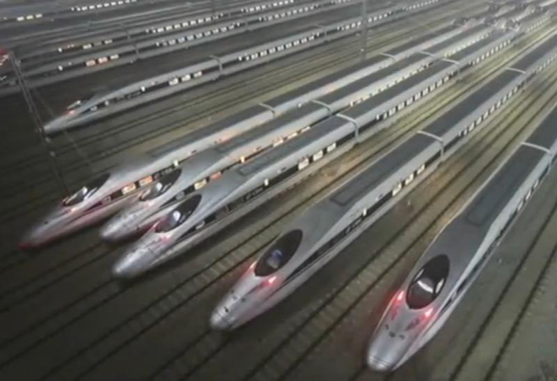 Noile trenuri chinezesti, Foto: Captura YouTube