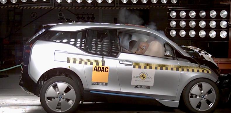 BMW i3 la Euro NCAP, Foto: Euro NCAP