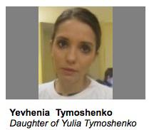 Fiica Iuliei Timosenko, Foto: captura EurActiv