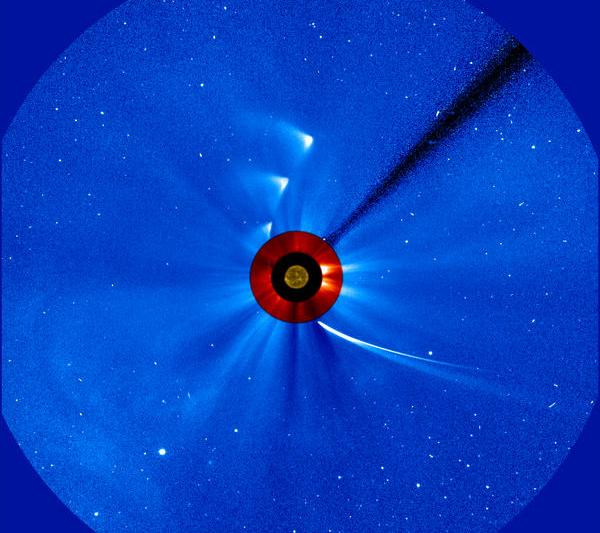 Timelapse - serie de imagini cu cometa ISON vazuta SOHO, Foto: Hotnews