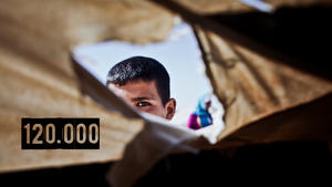 Refugiati Iordania, Foto: RFI Romania