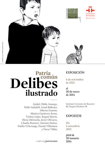 Cartel Miguel Delibes, Foto: Instituto Cervantes