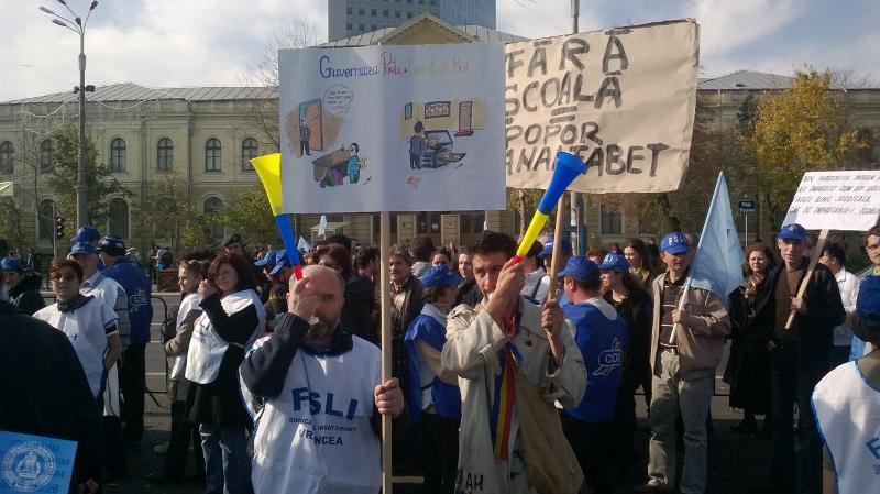 Proteste FSLI 2, Foto: Hotnews