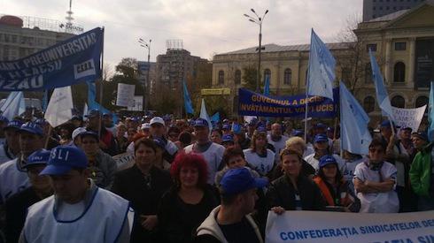 Proteste profesori, Foto: Hotnews