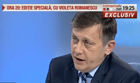 Crin Antonescu la RTV, Foto: Captura RomaniaTV