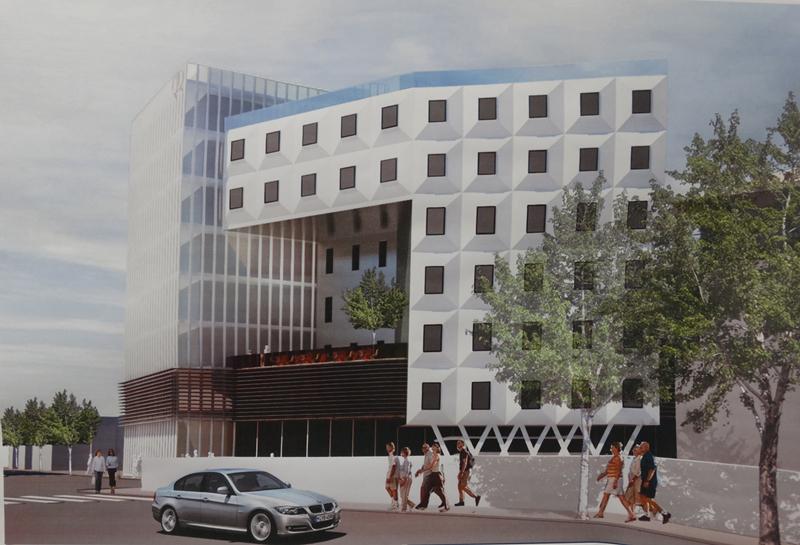 Simulare cum va arata blocul de la intersectia bd. Ferdinand cu str. Olari, Foto: Hotnews