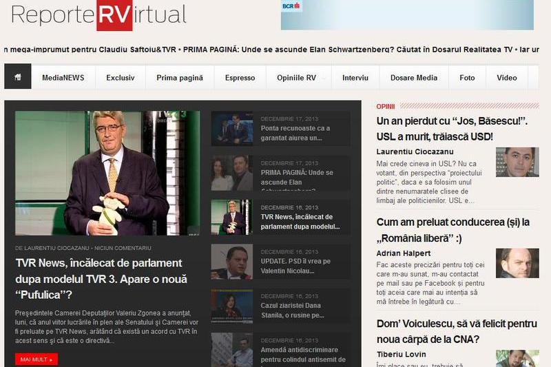 Noul ReporterVirtual.ro, Foto: Hotnews