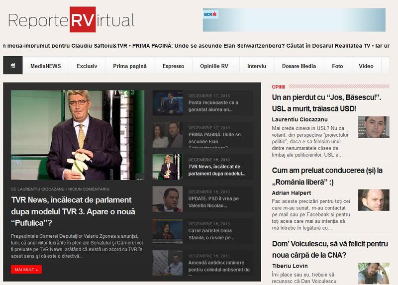 Noul ReporterVirtual.ro, Foto: Hotnews