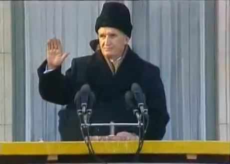 Nicolae Ceausescu - ultimul discurs, Foto: Captura Youtube.com