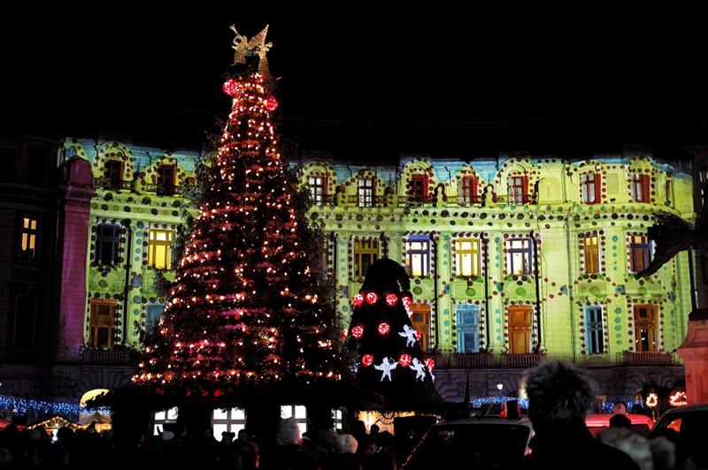 Luminile de sarbatoare din Bucuresti, Foto: Hotnews