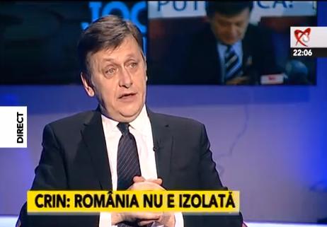 Crin Antonescu la Jocuri de putere, Foto: Captura Realitatea TV