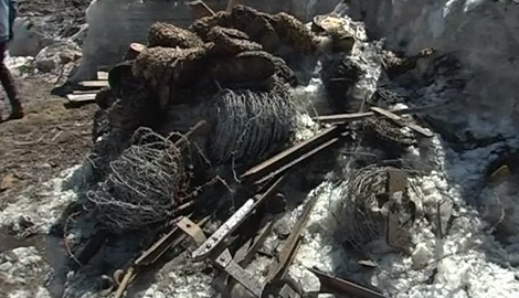 Dupa aproape un secol, urmele Primului Razboi Mondial se vad in Alpii italieni, Foto: Captura YouTube