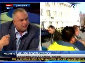 Nicusor Constantinescu la TVR, via NTV, Foto: Captura TVR