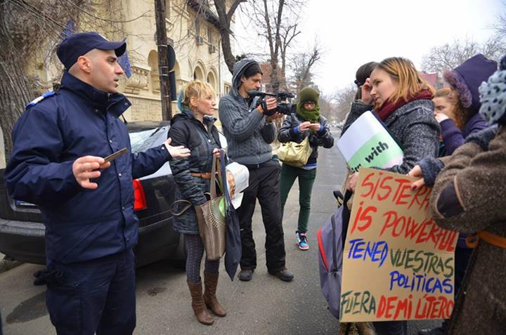 Manifestación contra la ley del aborto , Foto: totb.ro