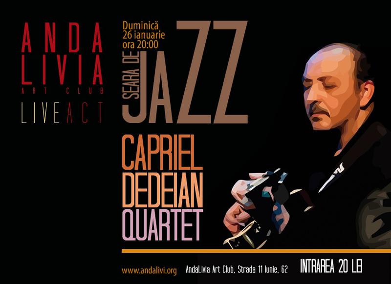 Capriel Dedeian Quartet, Foto: Andalivia Art Club