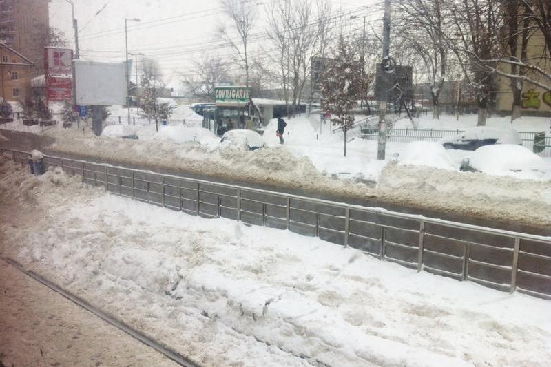 Statie tramvai inzapezita, Foto: Hotnews