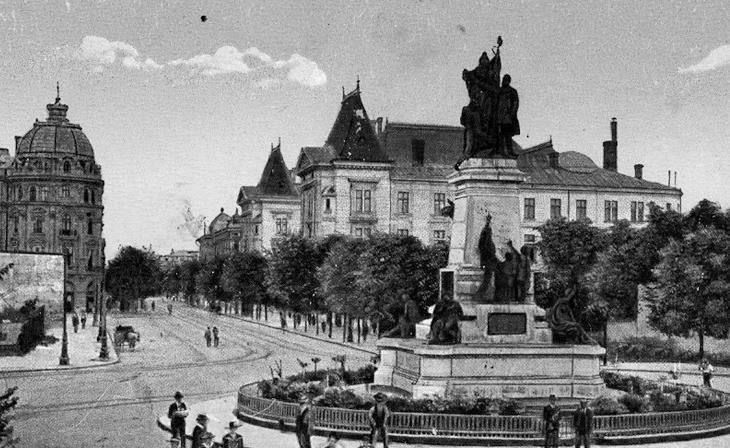 Statuia lui IC Bratianu - imagine de epoca, Foto: Asociația Monument Ion C. Brătianu