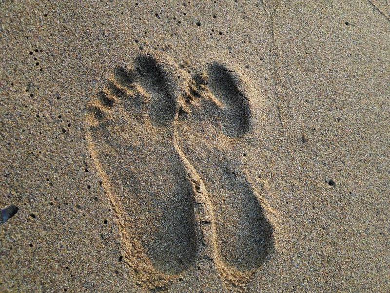 In nisip, Foto: Brindusa Aluculesei