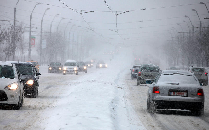 Circulatie de iarna, Foto: HotNews / DP