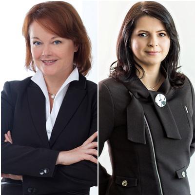 Eva Hegedues-Brown, Oana Manuceanu, Foto: Arhiva personala