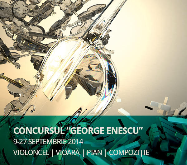 Concursul International "George Enescu", Foto: Afis