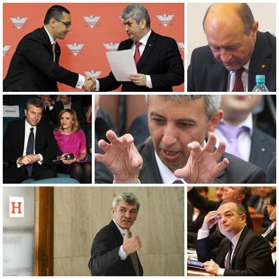 Politic show, Foto: Colaj foto