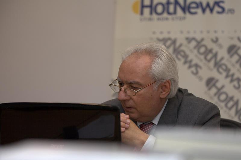 Lucian Boia in redactia HotNews, Foto: HotNews / DP